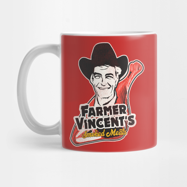 Farmer Vincent's Smoked Meat Motel Hell Fan Art Motel Hell Mug
